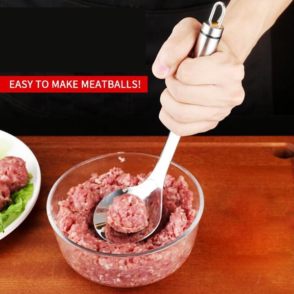 🎁LIMITED-TIME 50% OFF🍳304 stainless steel Meatball Spoon — Press, Shape, Release