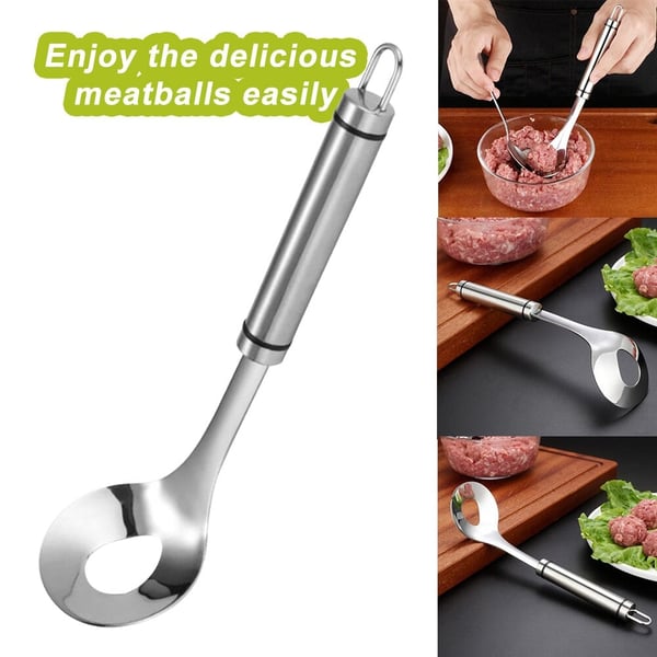 🎁LIMITED-TIME 50% OFF🍳304 stainless steel Meatball Spoon — Press, Shape, Release