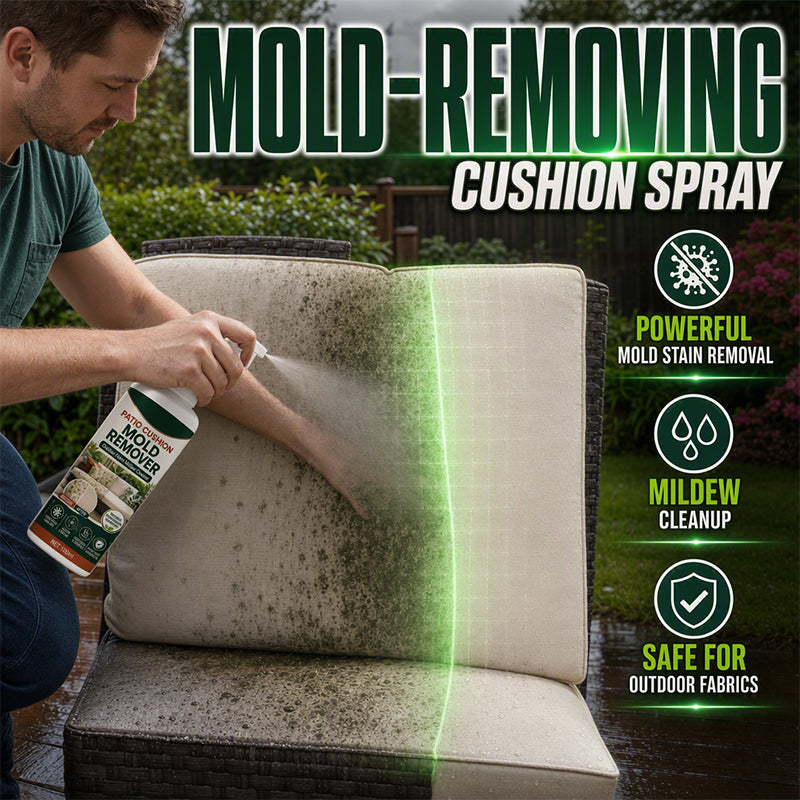 🏆 Last Day Special Price £9.78! 🔥Buy 2 Get 1 Free🎁Patio Cushion Mold Remover Spray
