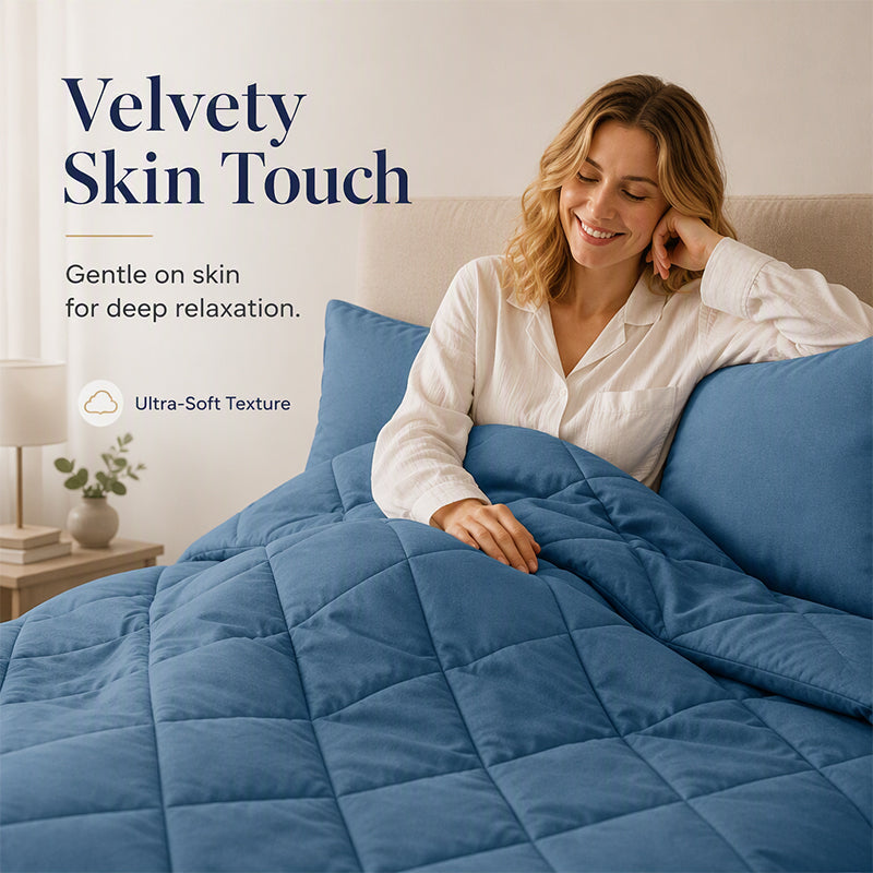 ⏳LIMITED-TIME 50% OFF! 💐3-Piece Quilted Comforter Set with Shams⏰