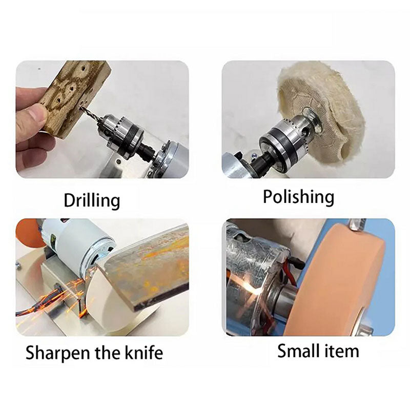 📢📢50% OFF !!!⏰Multi-functional  Small Grinder New Electric Benchtop Sander