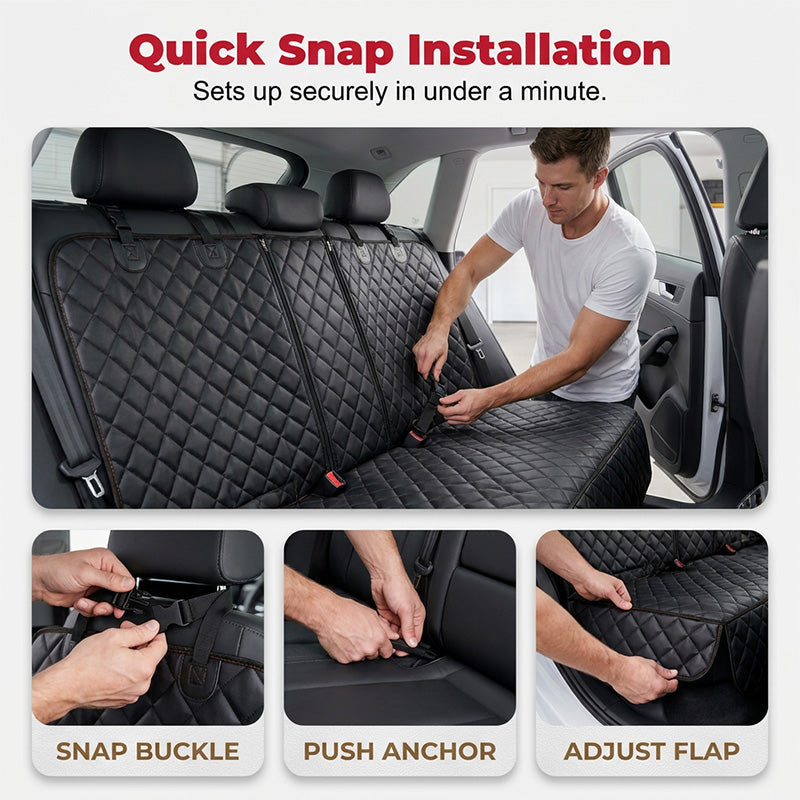 📢📢40% OFF !! ⏰Foldable Dog Car Seat