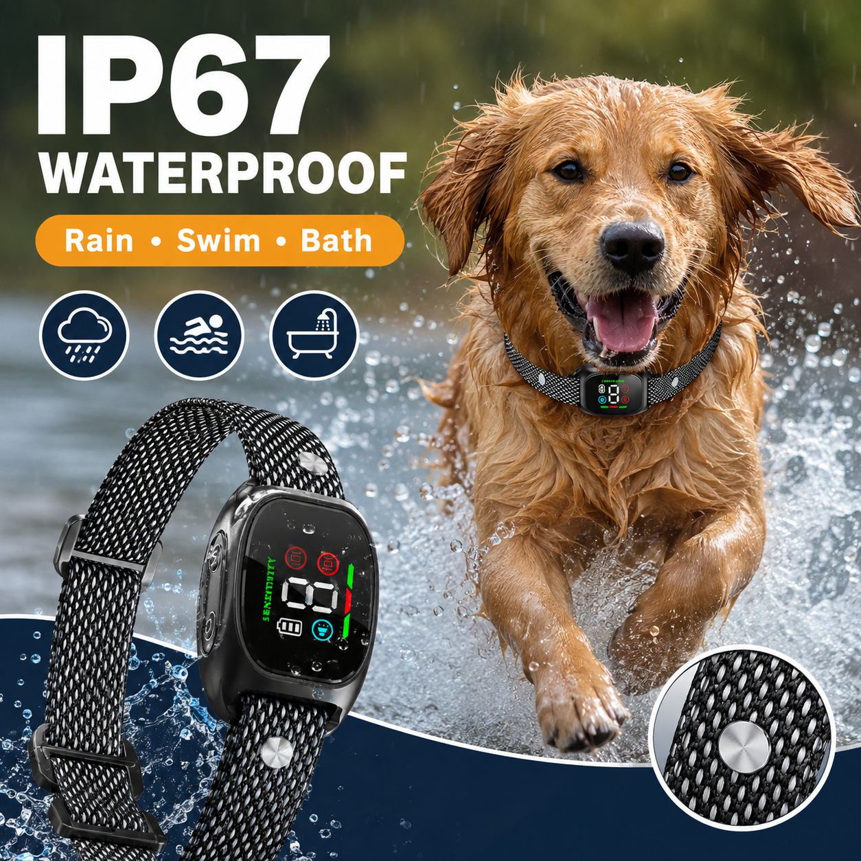 Smart Anti-Bark Collar for Dogs