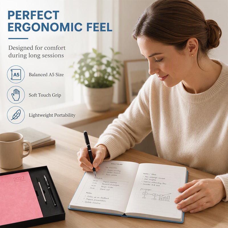 📘✨2027 Minimalist Daily Planner Notebook
