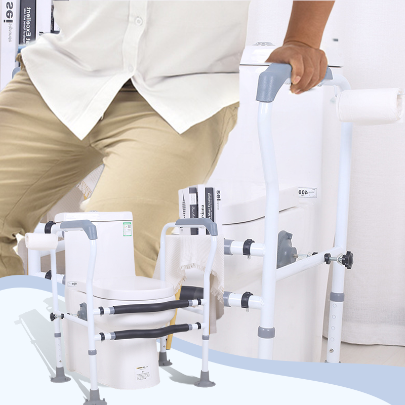 🚽 LIMITED-TIME 50% OFF! 💪 Toilet Safety Rails for Seniors – Stable, Easy Install, Practical ✨