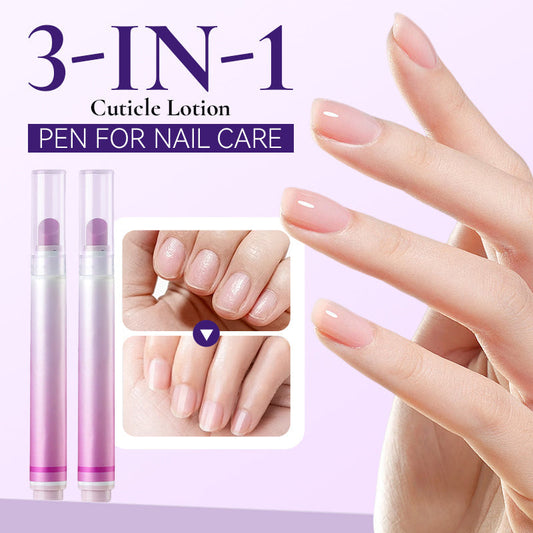 3-in-1 Cuticle Lotion Pen for Nail Care