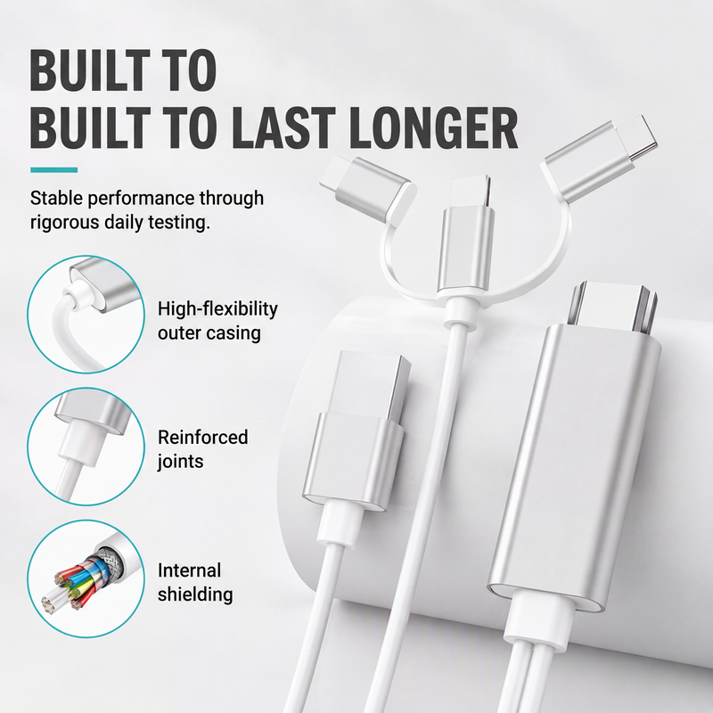 3-in-1 Phone to HDMI Cable