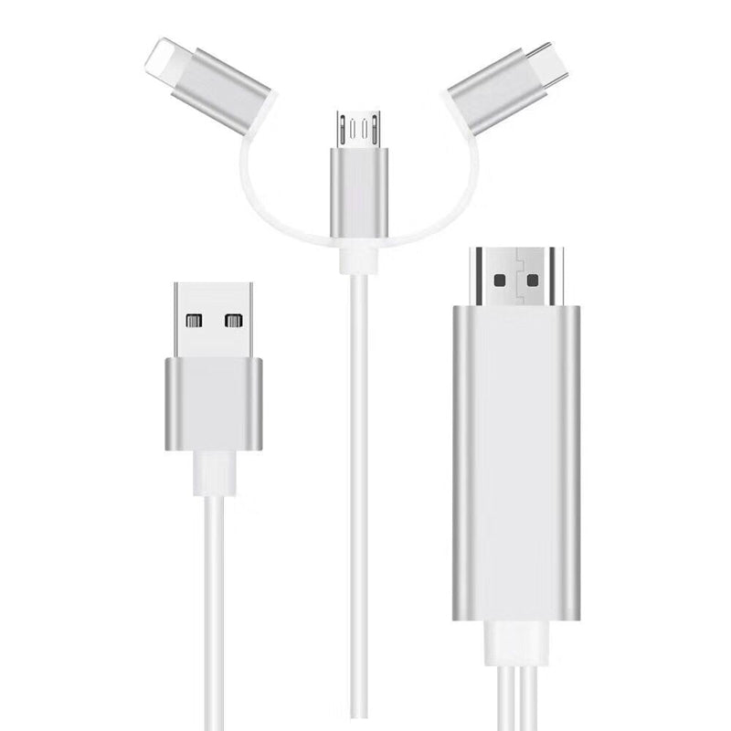 3-in-1 Phone to HDMI Cable