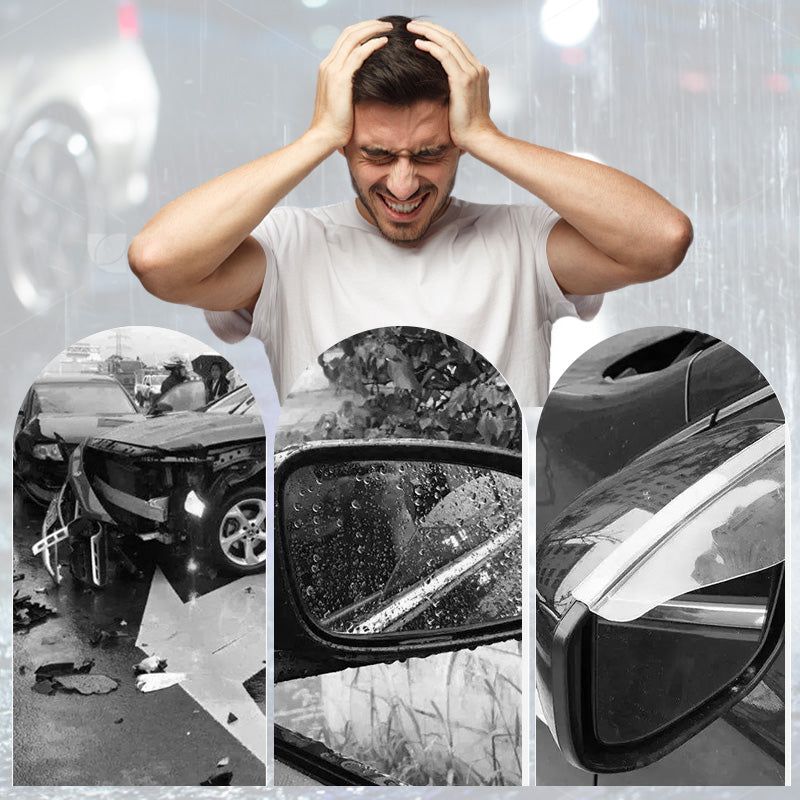 📢📢50% OFF !! ⏰2PCS Car Side Mirror Rain Guards