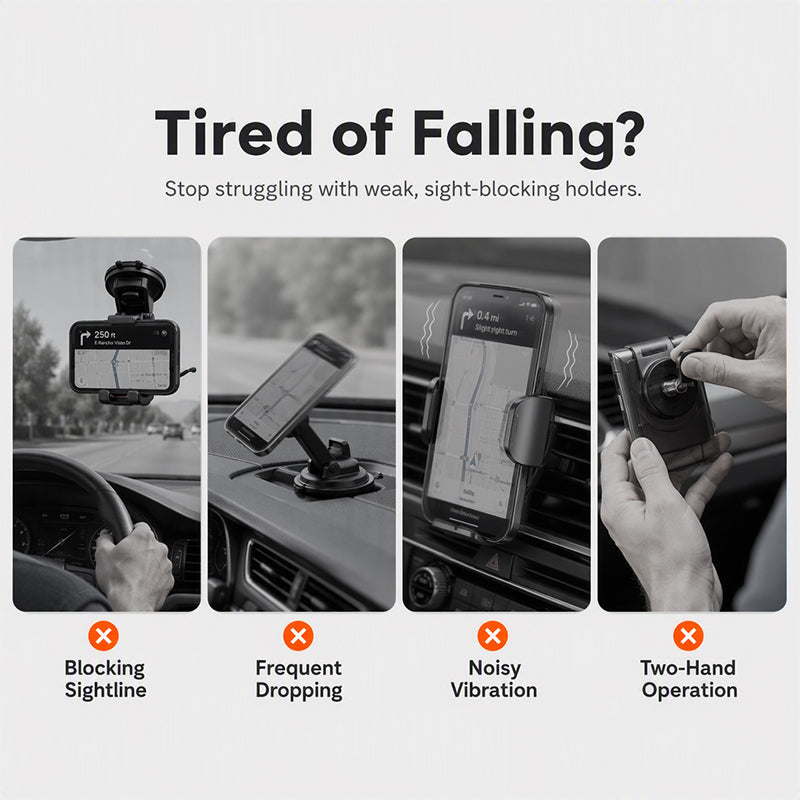 📱 Magnetic Car Phone Mount | 360° Adjustable