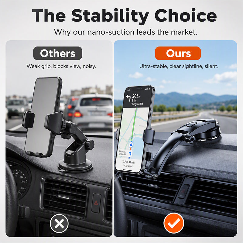 📱 Magnetic Car Phone Mount | 360° Adjustable