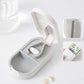 ⏰🎉Buy 1 Get 1 Free!🎉—2-in-1 Portable Pill Cutter & Storage Organizer
