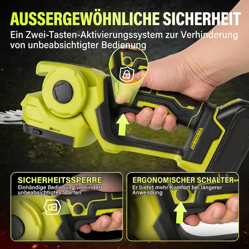 🌿 Save 50%! 🔋 2-in-1 Grass & Hedge Trimmer – Cordless, 2 batteries & lightweight ✨