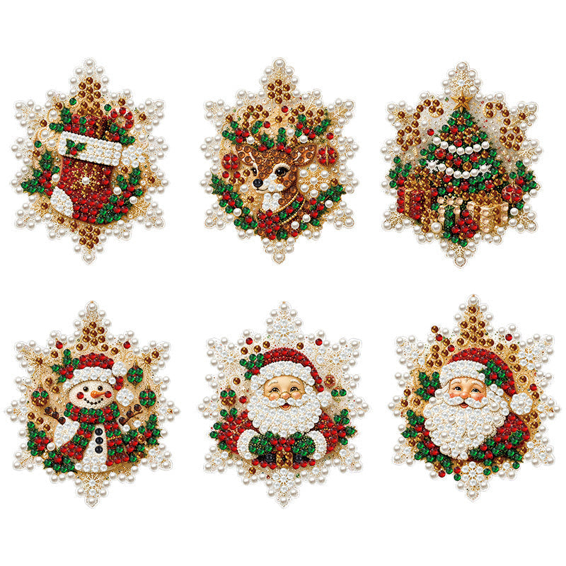 😍Xmas Pre Sales - 49% OFF🎄 DIY Diamond Ornament Set | Festive Craft Fun