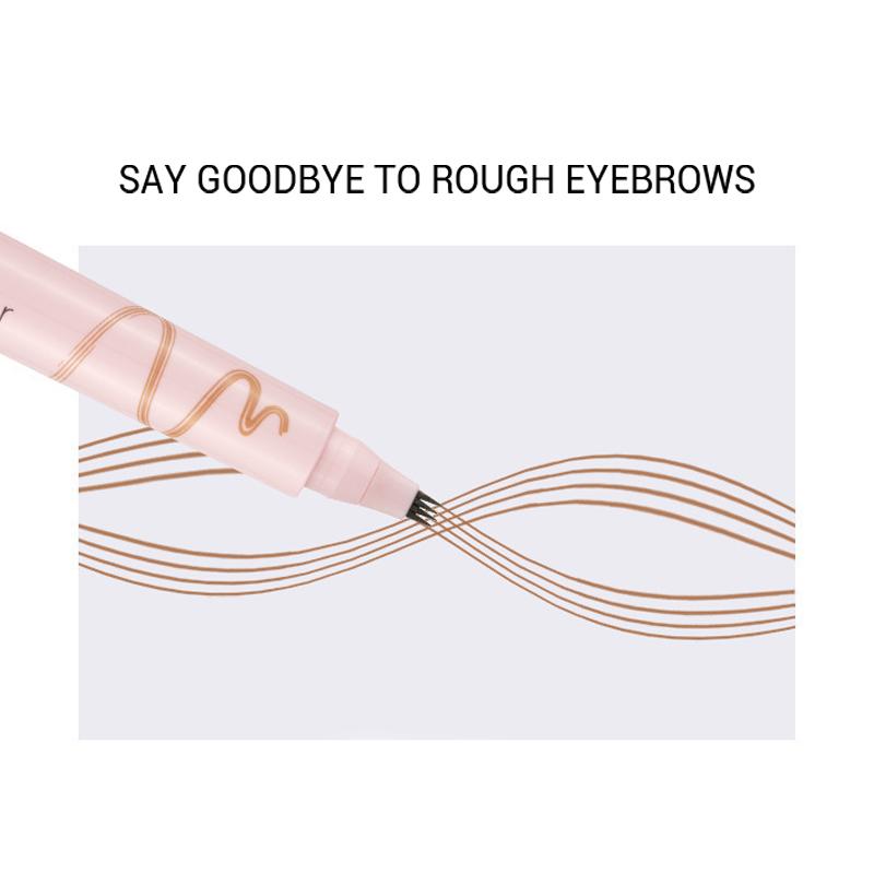💄 4-Prong Eyebrow Pencil – Natural Hair-Like Brows