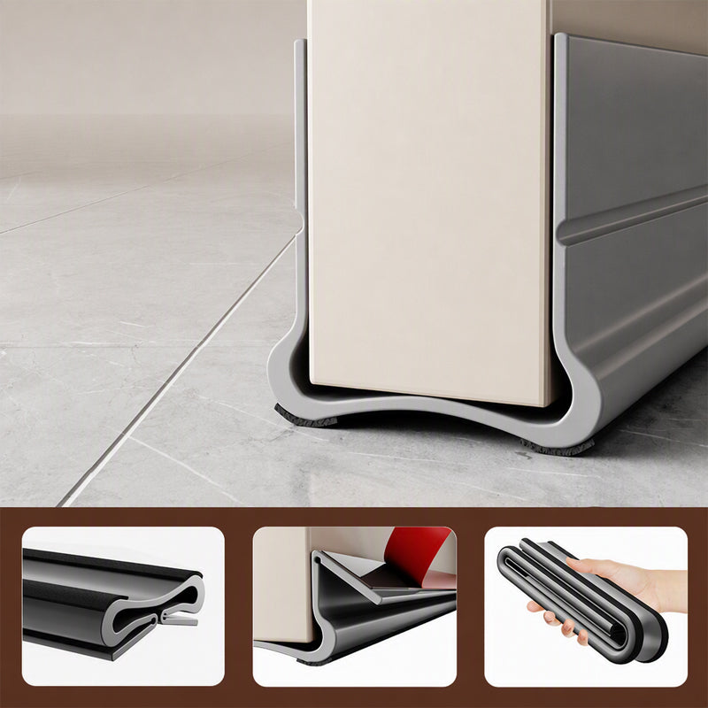 Under Door Silent Draft Stopper
