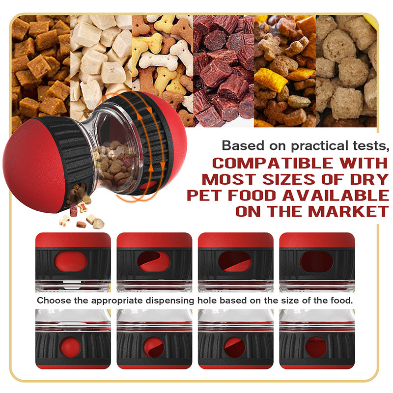Durable Dog Interactive Toys Food Dispensing Treat Dispenser