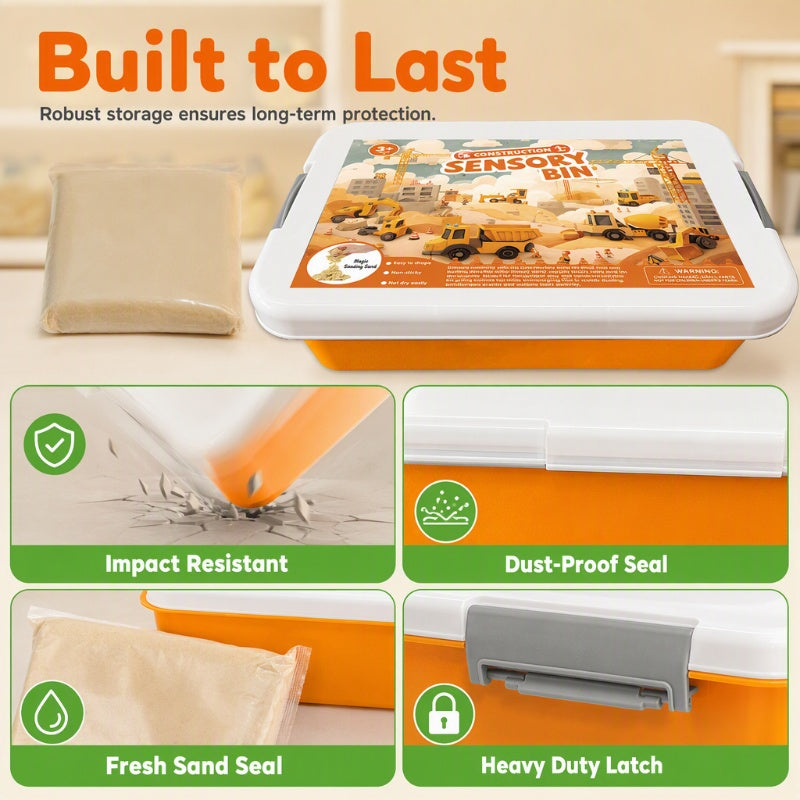 🥳🎁Kids Sensory Bin Sand Table Toy Set