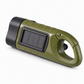 🔦 Hand-Crank Solar Flashlight for Outdoor and Backup Lighting