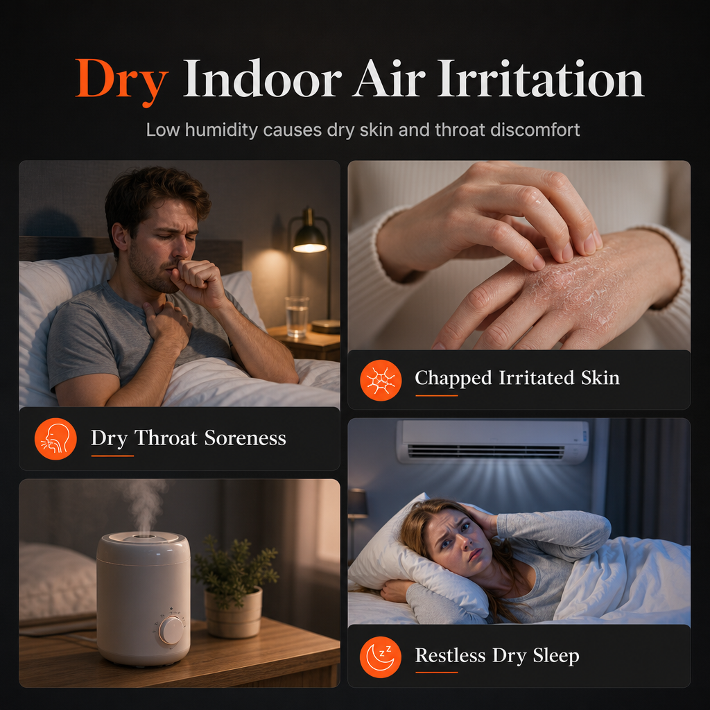 🔥 50% OFF NOW! 💨✨Fireplace Flame Humidifier, Aromatherapy Diffuser With Music Sync Light, Ultra Quiet For Bedroom & Office🌙