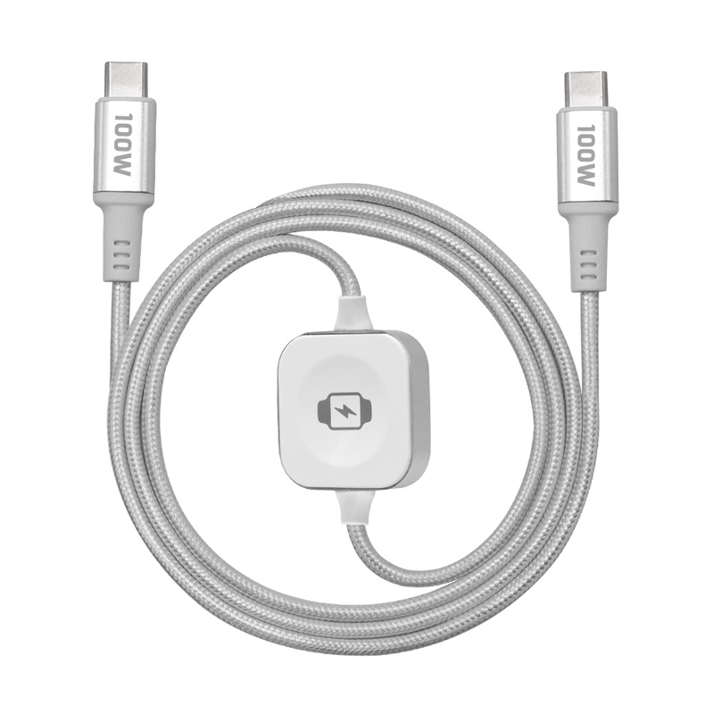 📱⌚ Multi-Device Fast Charging Cable – Snap-On Watch Charger & USB-C Power