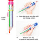 🖍️ 8-in-1 Multicolor Crayon | Compact Creative Pen