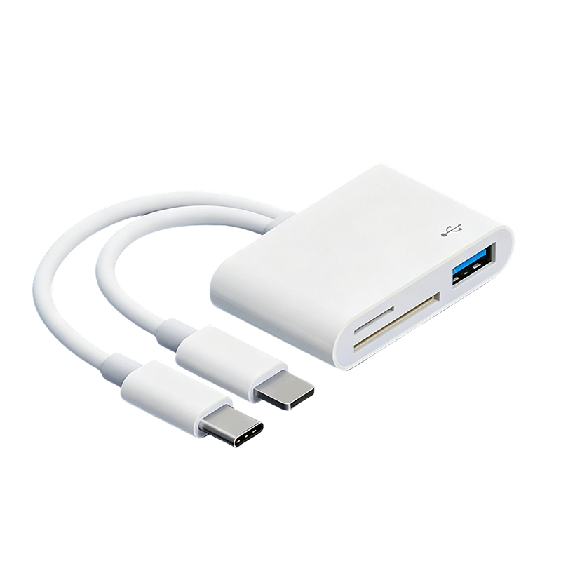 💾 5-in-1 Memory Card Reader | USB-C + 8-Pin