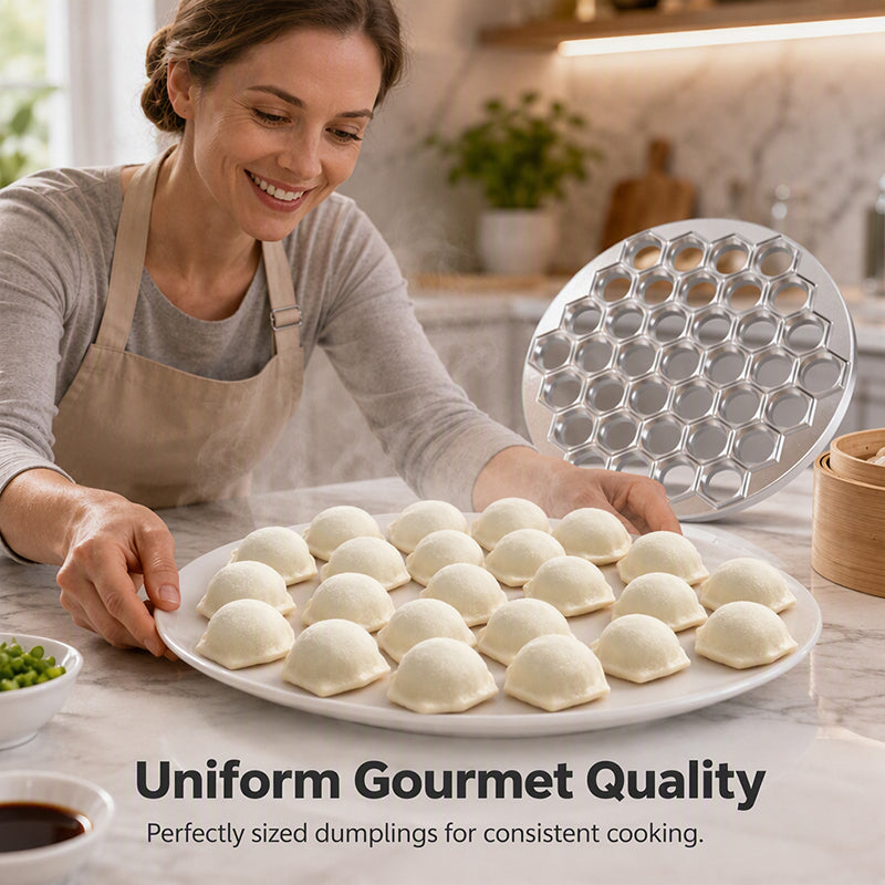 🥟 37-Hole Dumpling Mold | Fast Batch Maker