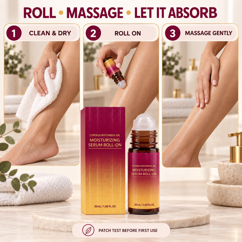 🌹 Post-Hair Removal Roll-On | 50ml Soothing Care