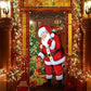 🎅 LIMITED‑TIME 50% OFF! 🎄 Christmas Door Cover For Instant Holiday Decor – Festive Artwork, Reusable Polyester & Easy Hang ⛄