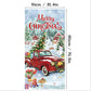 🎅 LIMITED‑TIME 50% OFF! 🎄 Christmas Door Cover For Instant Holiday Decor – Festive Artwork, Reusable Polyester & Easy Hang ⛄