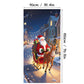 🎅 LIMITED‑TIME 50% OFF! 🎄 Christmas Door Cover For Instant Holiday Decor – Festive Artwork, Reusable Polyester & Easy Hang ⛄
