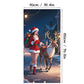 🎅 LIMITED‑TIME 50% OFF! 🎄 Christmas Door Cover For Instant Holiday Decor – Festive Artwork, Reusable Polyester & Easy Hang ⛄