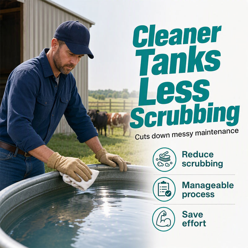 🐄💧Fast-Dissolving Livestock Water Tank Cleaning Tablets