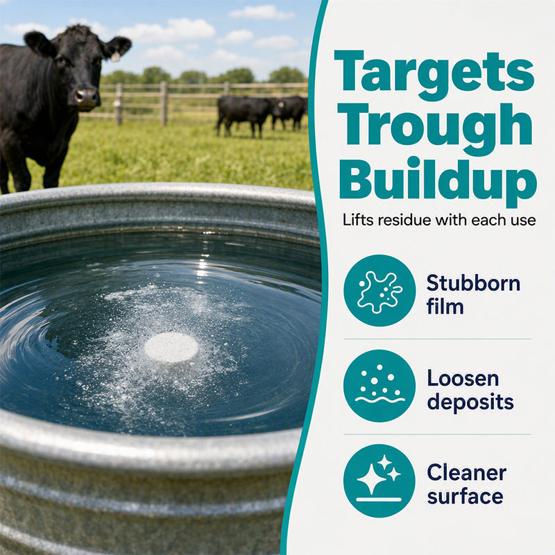 🐄💧Fast-Dissolving Livestock Water Tank Cleaning Tablets