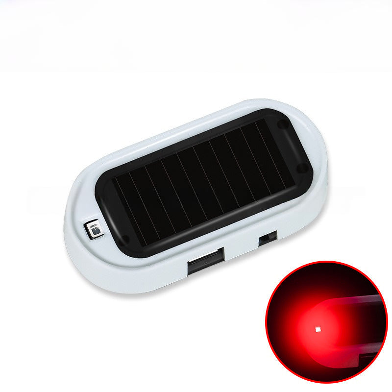 🏆 Last Day Special Price £8.99! 🚨🚗Compact Solar Anti-Theft LED Flashing Lamp