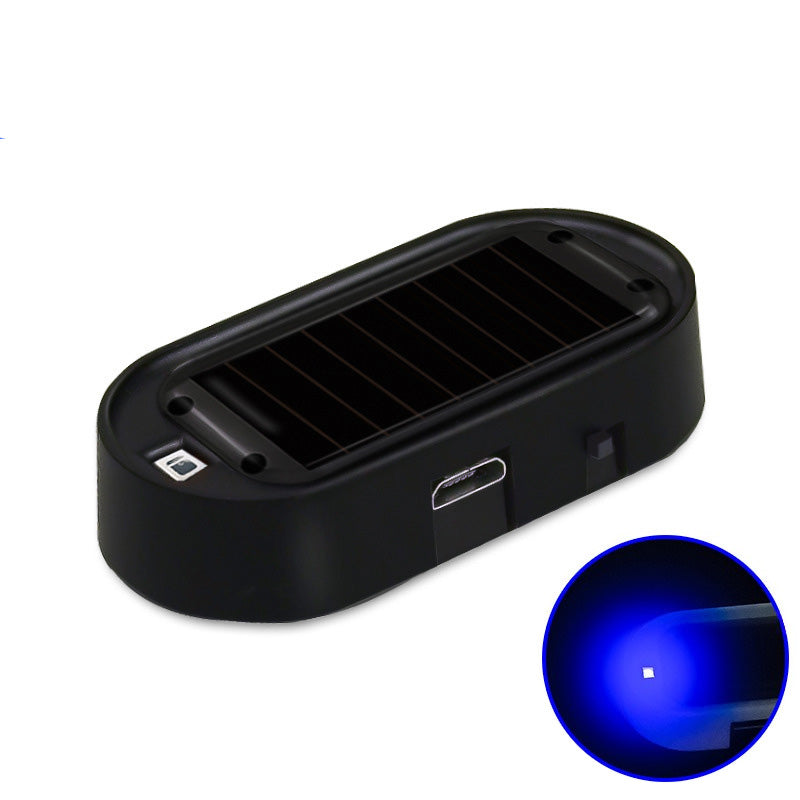 🏆 Last Day Special Price £8.99! 🚨🚗Compact Solar Anti-Theft LED Flashing Lamp