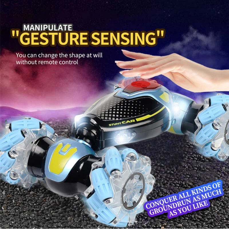🎁RC Gesture and Remote Control Car (Dual mode)