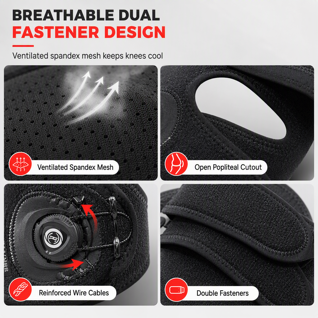 Adjustable Silicone Patella Stabilizer Strap