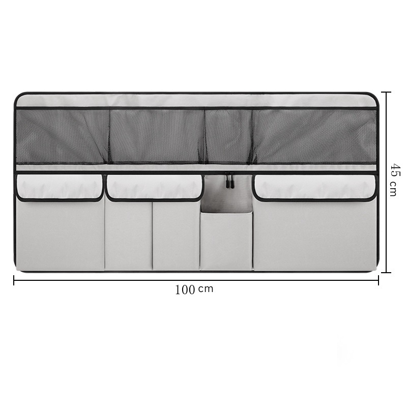 🚗 Car Trunk Organizer: Multi-Pocket, Space-Saving Hanging, Oxford Fabric, Quick Install, Stable Fit