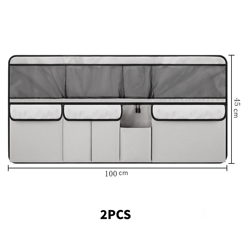🚗 Car Trunk Organizer: Multi-Pocket, Space-Saving Hanging, Oxford Fabric, Quick Install, Stable Fit