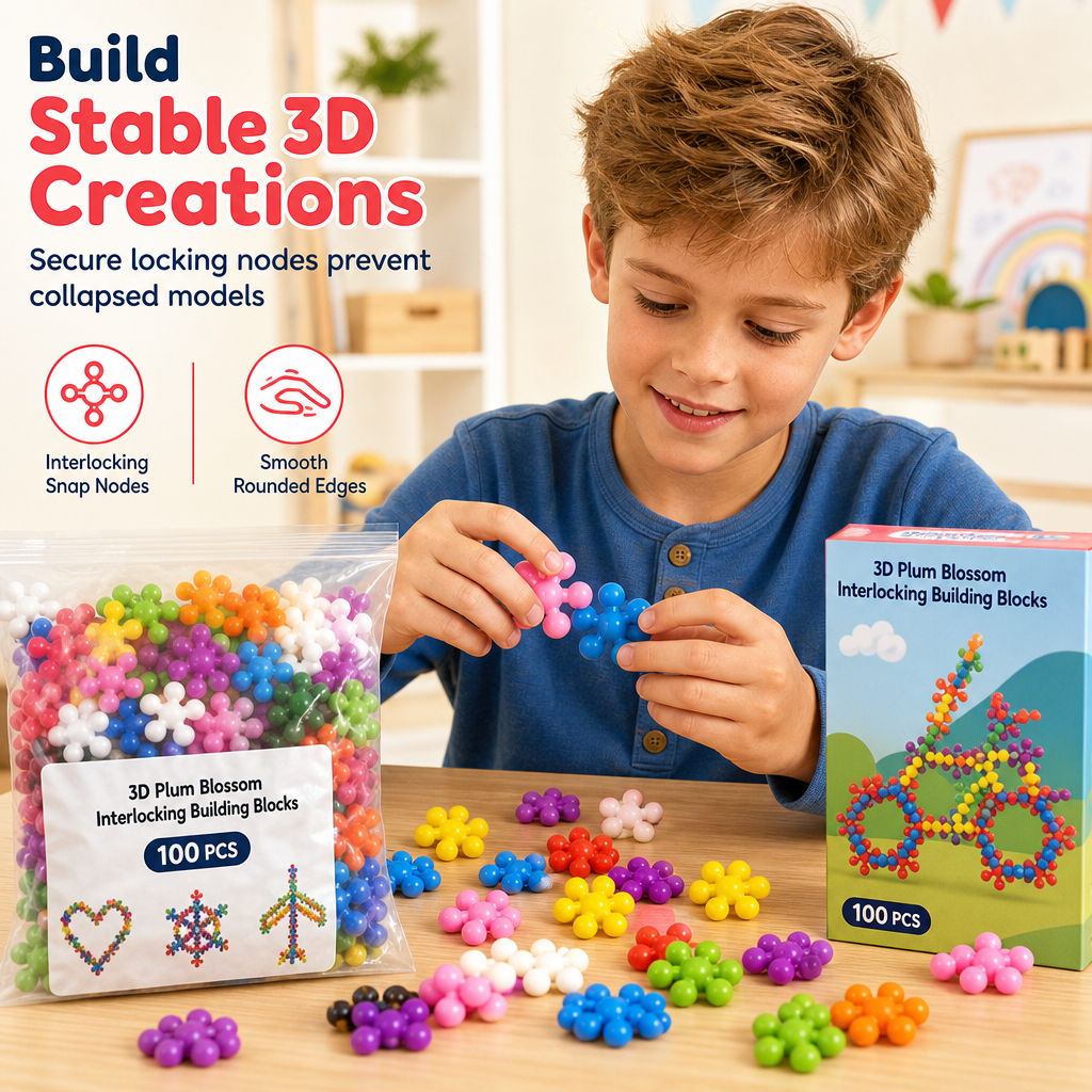 ⏳Limited-time 50% off⏰New Creative Design Blocks & Model Educational Building Toys