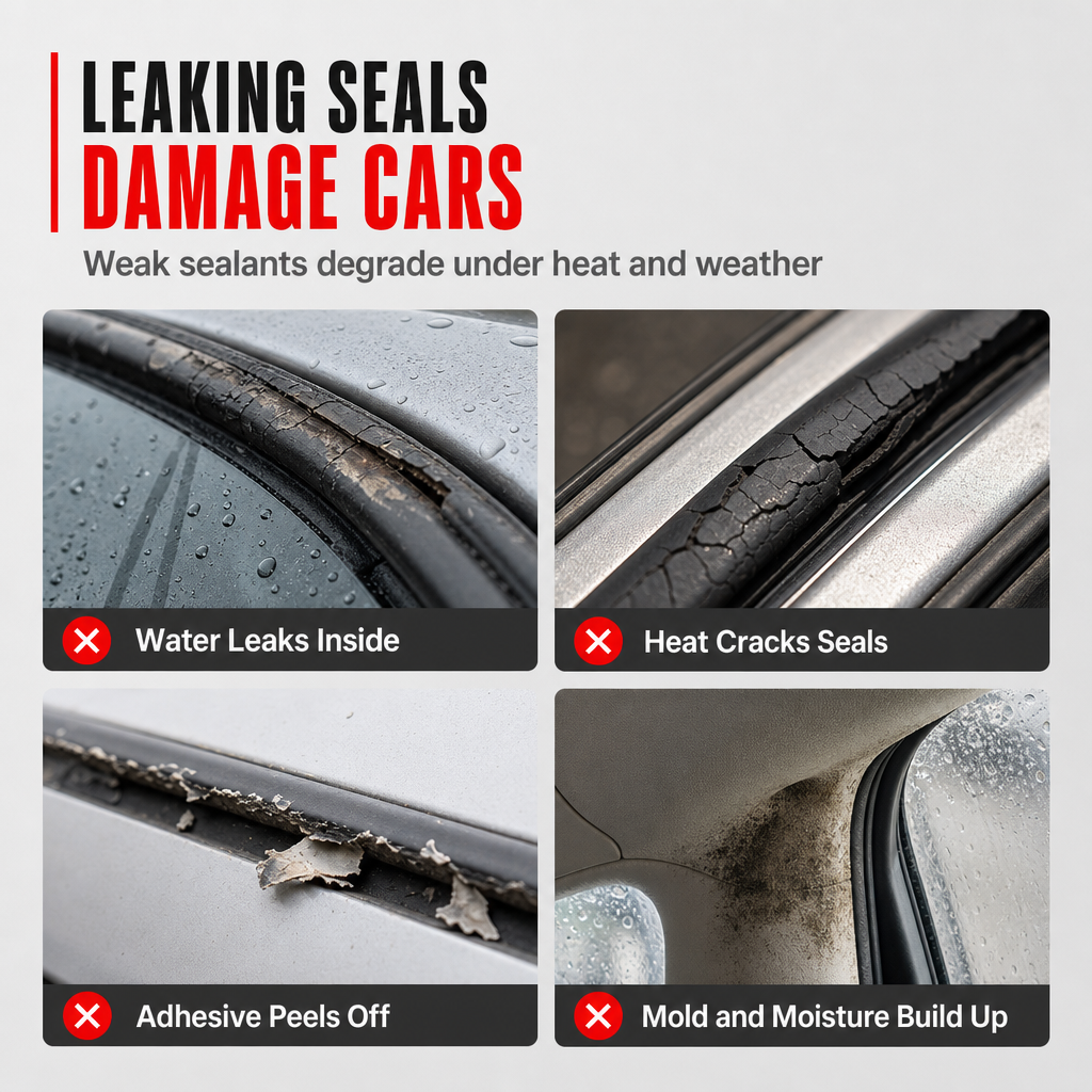🚘 Automotive Silicone Sealant | 30–100ml