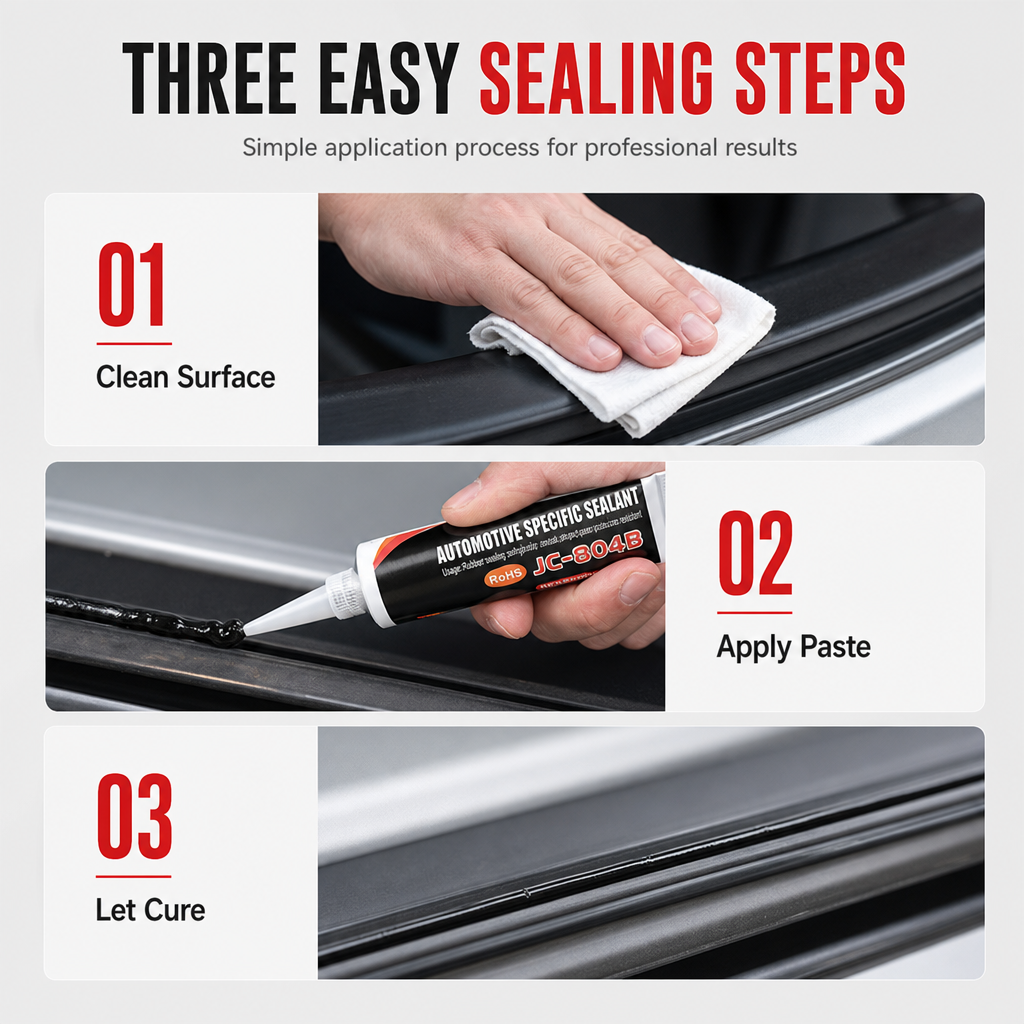 🚘 Automotive Silicone Sealant | 30–100ml