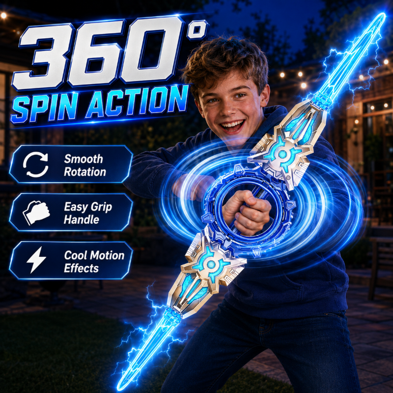 🎄🎁Christmas Special: 50% OFF!🏆Rechargeable Double-Blade Light Up Sword