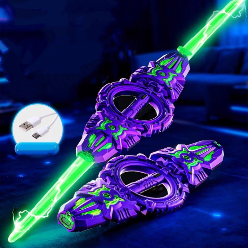 🎄🎁Christmas Special: 50% OFF!🏆Rechargeable Double-Blade Light Up Sword