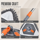 🧹 50% OFF NOW! 🎁 Triangular Cleaning Mop with Extendable Pole – 360° swivel, washable pads & lightweight