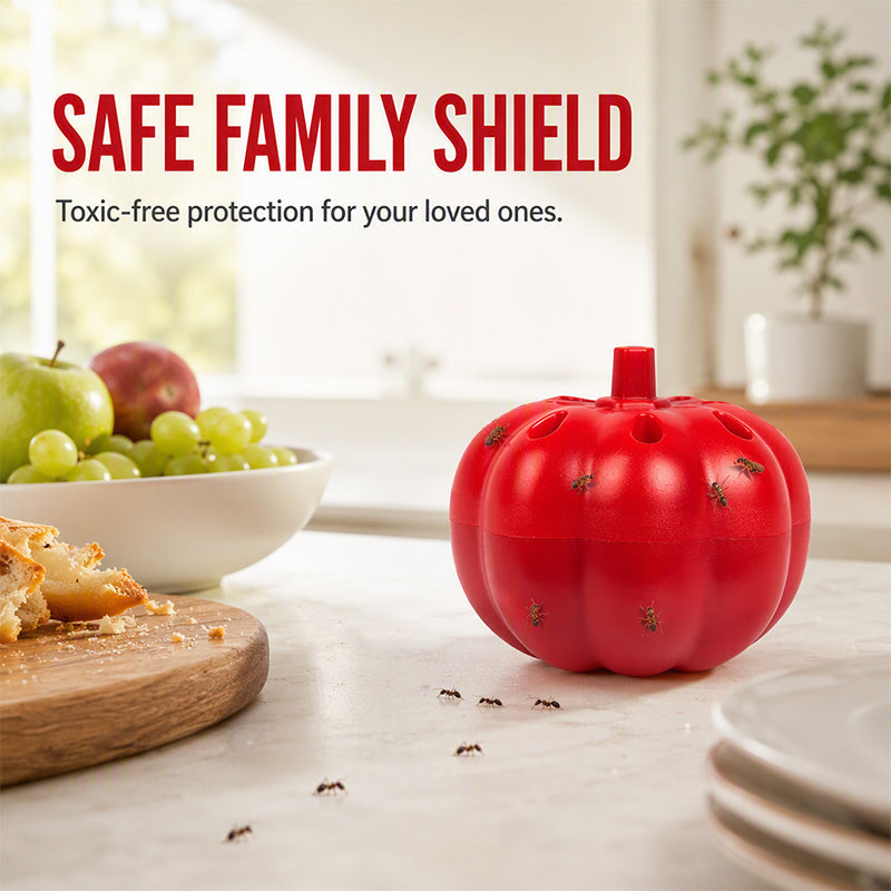 ⏳Buy 1 Get 1 Free!⏰Pumpkin Shaped Indoor Fruit Fly Trap