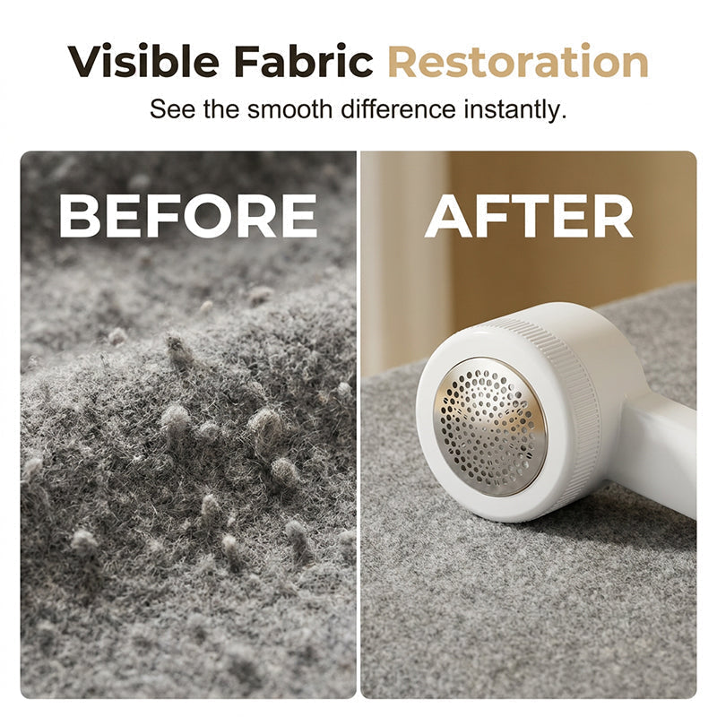 🧶✨ LIMITED-TIME 50% OFF! Portable Fabric Shaver — Honeycomb Mesh, USB Rechargeable 👕