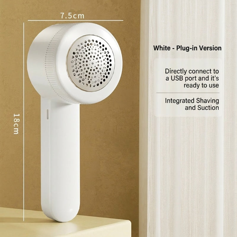 🧶✨ LIMITED-TIME 50% OFF! Portable Fabric Shaver — Honeycomb Mesh, USB Rechargeable 👕